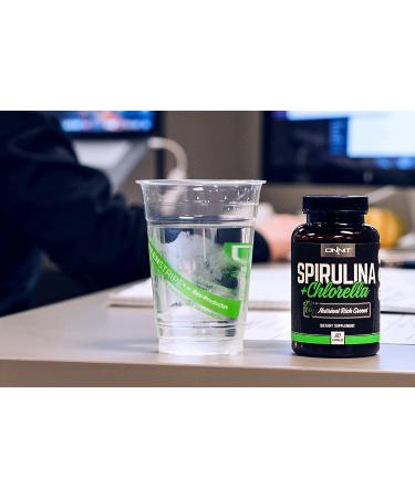 Onnit Spirulina and Chlorella Greens Supplement (80ct) - Nutrient Rich Superfood Blend - Buy Online on GoSupps.com