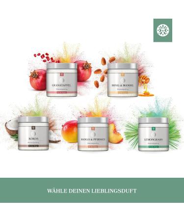 Lowell 500g Sea Salt Body Peeling Scrub with Jojoba Oil - Nourishing Lemongrass Shower & Sauna Exfoliant - Buy Online on GoSupps.com