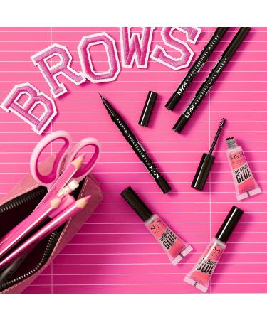 Nyx Professional Makeup Brow Glue - Instant Brow Styler Laminated Look - Double Pack Transparent (2 Pieces) - Buy Online on GoSupps.com