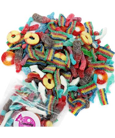 Smarty Stop Assorted sour Mix Gummy candies (2 Pound (Pack of 1)) - Buy Online on GoSupps.com