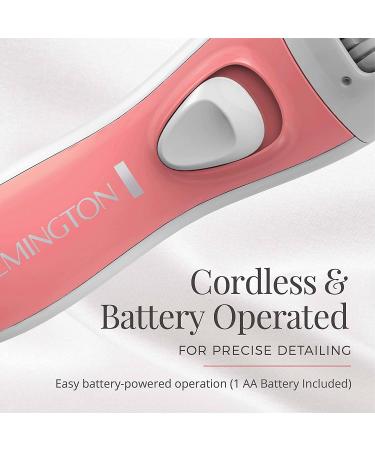 Remington Smooth & Silky Facial Epilator - Pink | Gentle Hair Removal Tool - Buy Online on GoSupps.com