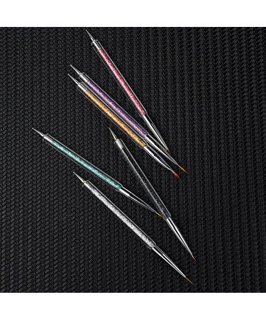 Beautifultracy 7-Piece Nail Art Brushes for Nail Design, Gel Polish, Acrylic Painting - Multi-colored - Buy Online on GoSupps.com