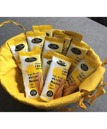Wholesale 13-Pack Jiraporn Solar Dried Natural Banana Flat Shape 240g - Bulk Pricing Available - Buy Online on GoSupps.com