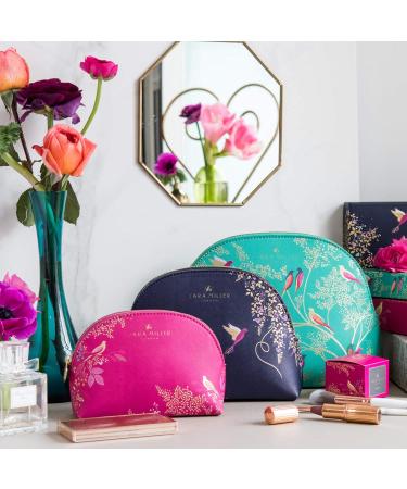 Sara Miller Green Makeup Bag - Stylish & Functional | International Shipping Available - Buy Online on GoSupps.com