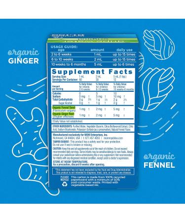 Mommy's Bliss Gripe Water 2 fl oz (4 Pack) - Infant Gas & Colic Relief, Gentle & Safe for Babies 2 Weeks - Buy Online on GoSupps.com