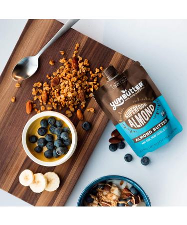 Yumbutter Superfood Almond Butter 6.2oz - Gluten Free, Vegan, Non-GMO - Buy Online on GoSupps.com