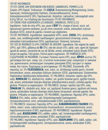  Hellmann's Hellmann's Mayonnaise Seau 5l - Buy Online on GoSupps.com