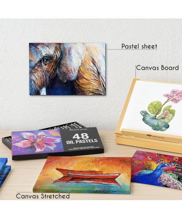 Zenacolor Oil Pastels Set - 48 High-Pigment Water-Resistant Colors - Soft Texture - Art Supplies for Artists - Buy Online on GoSupps.com
