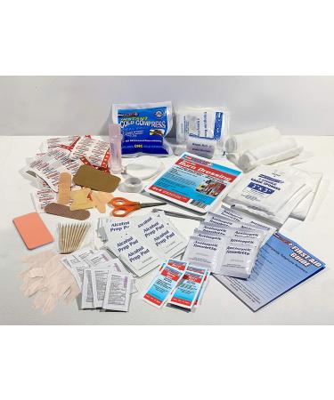 Rapid Care First Aid 839-1-12AN Premium 25 Person Kit | OSHA/ANSI 2015 Standards | Wall Mountable Poly Case - Buy Online on GoSupps.com