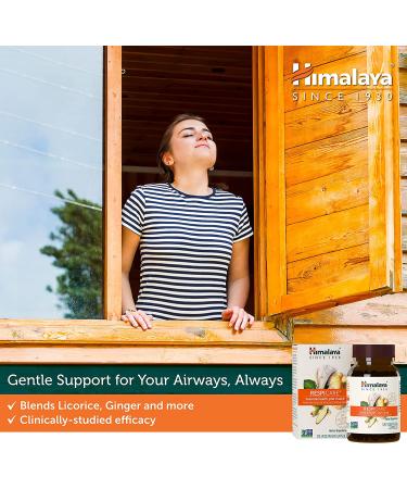 Himalaya RespiCare 570mg 120 Capsules - Sinus Support & Healthy Breathing | 1 Month Supply - Buy Online on GoSupps.com