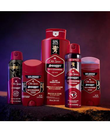 Old Spice Men's Aluminum Free Deodorant Dry Body Spray Swagger 24/7 Odor Protection 5.1oz (Pack of 3) Swagger 5.1 Ounce (Pack of 3) - Buy Online on GoSupps.com