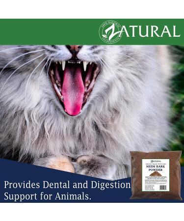 16oz Neem Bark Powder for Dental and Digestion Support - Pure Tooth Powder - Buy Online on GoSupps.com