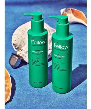 Fellow Summer Wash 6.7 fl oz - Refreshing Cleanser for All Skin Types | International Shipping Available - Buy Online on GoSupps.com