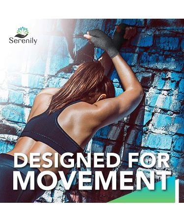 Serenily Arthritis Gloves - Compression Gloves for Carpal Tunnel & Raynauds Syndrome - Open Finger Glove for Rheumatoid & Osteoarthritis Pain Relief - Medium Size - Pack of 1 - Buy Online on GoSupps.com