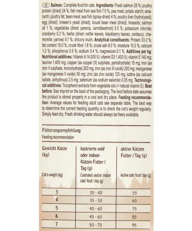 Venandi Animal Premium Cat Food - Salmon Grain-Free Fresh Fish Dry Food - 300g Pack - Buy Online on GoSupps.com