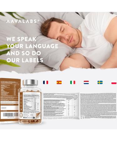 Ashwagandha KSM-66 1000mg Capsules with 5% Withanolides - 120 Count | Enhanced with Vitamin B6, B1, Zinc, Magnesium & Manganese - Buy Online on GoSupps.com