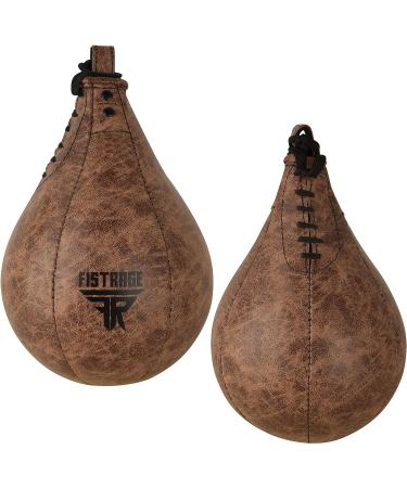 Vintage Black Leather Speed Bag Boxing Ball MMA Training Kit - Buy Online on GoSupps.com