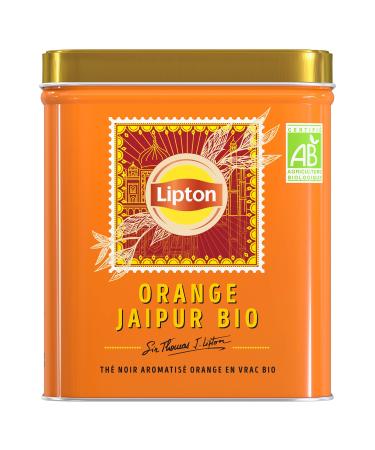 Lipton, Black Tea, Orange Jaipur Organic, Flavored Black Tea Bulk, Orange Taste, Vitality, Rainforest Alliance Certified, 150