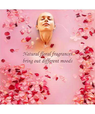 Rosy Lux Bath Bombs: 12 Scents with Dried Rose Petals - Essential Oil Spa Bath for Skin Moisturization & Relaxation - Perfect Gift for Women - Buy Online on GoSupps.com