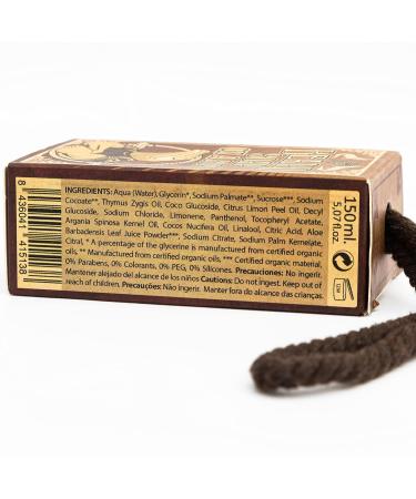 HEY JOE Beard Soap on a Rope 150ml - Premium Beard Care Natural Ingredients Worldwide Shipping - Buy Online on GoSupps.com