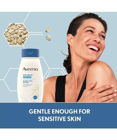 Aveeno Skin Relief Fragrance-Free Body Wash - Soothes Itchy Dry Skin - Sensitive Skin Formula - 33 fl. oz - Buy Online on GoSupps.com