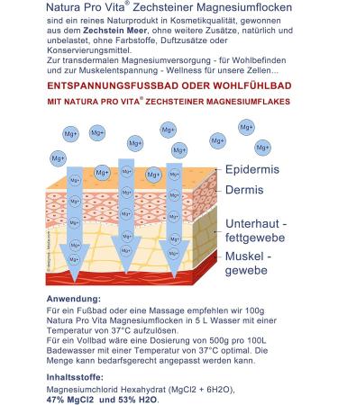 Zechsteiner Magnesium Oil 1L - Dermatologically Tested Natural & Pure for Muscle Relaxation Fatigue Relief & Wellness - Ideal for Magnesium Deficiency - Buy Online on GoSupps.com