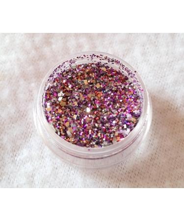 New nail art glitter multicolor pink/purple/silver glitter powder powder glitter 3G jaw insert for incorporation into gel nail nail design