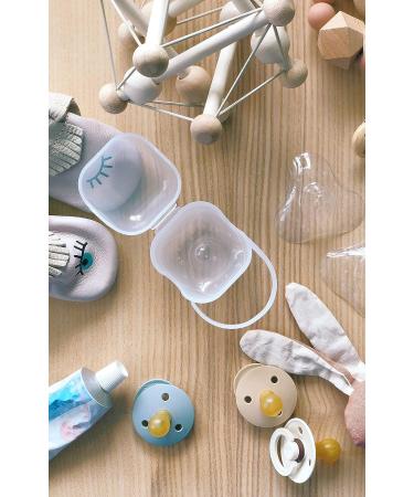 Purifyou PurePouch BPA-Free Pacifier & Nipple Shield Cases - Set of 3 | Clear Case for Diaper Bag & Stroller | Travel Pacifier Box | Keeps Binkies Clean & Accessible | 3 Count - Buy Online on GoSupps.com