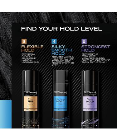 TRESemm Silky Smooth Hold Hairspray 11 oz - Pack of 6 for Frizz Control & Humidity Resistance - Buy Online on GoSupps.com