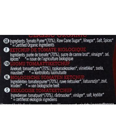 Biona Organic Tomato Ketchup Classic Squeezy Bottle 560g - Buy Online on GoSupps.com