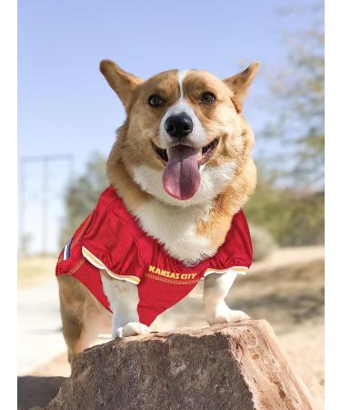 NFL Kansas City Chiefs XX-Large Dog Jersey - Official Licensed Football Costume for Pets - Buy Online on GoSupps.com