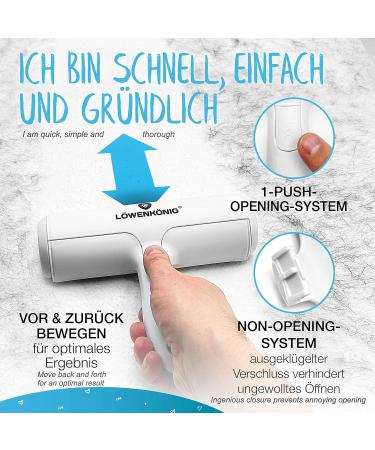 L wenk nig Rolli 2.0 | Self-Cleaning Animal Hair Remover for Dogs & Cats | Ideal for Sofas Cars Clothing & More | Shop Now! - Buy Online on GoSupps.com