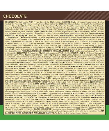 Optimum Nutrition Serious Mass Gainer 5.45kg | Muscle-Building Protein Powder with Creatine Glutamine & Vitamins - Chocolate Flavor + Free Shaker | International Shipping - Buy Online on GoSupps.com
