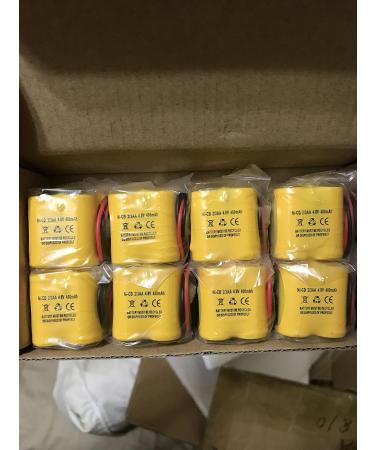 Buy 4.8V 400mAh NiCad Battery for Emergency Exit Signs | MK Power MH29673 BST D-2/3AA400MAH - Buy Online on GoSupps.com