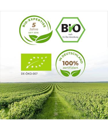 100% Organic Barley Grass Powder 500g | Raw Food Quality | German Superfood | Intensive Green Dried & Ground - Buy Online on GoSupps.com