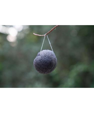 Charcoal Konjac Extra Soft Sponge for Gentle Face and Body Cleansing - Buy Online on GoSupps.com