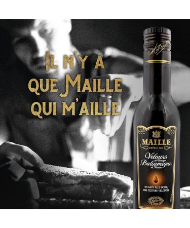 Maille Velvet Balsamic Vinegar 25cl 250ml (Pack of 1) - Buy Online on GoSupps.com
