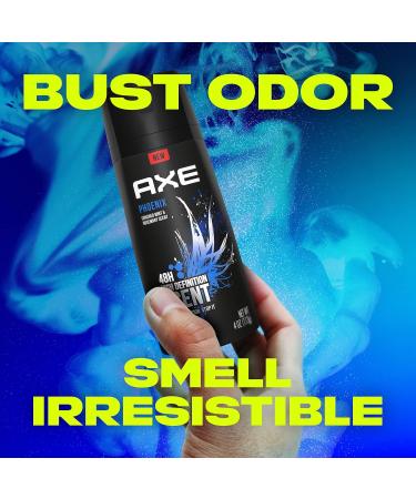 AXE Body Spray for Men - Phoenix Scent 4 Ounce | International Shipping Available - Buy Online on GoSupps.com