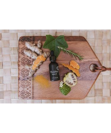 Honua Skincare Olena Beauty Oil - Brightening Vitamin C & Turmeric for Acne-Prone & Sensitive Skin | All Skin Types - Buy Online on GoSupps.com