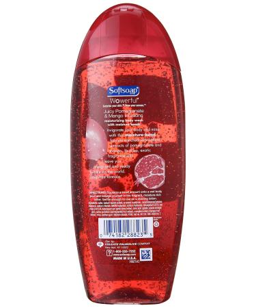 Softsoap Body Wash Pomegranate & Mango - 18 oz - 2 Pack | Buy Internationally - Moisturizing Cleanser - Buy Online on GoSupps.com