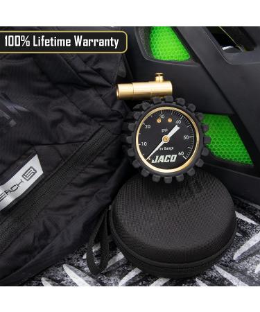 JACO MBX-60 Presta Tire Pressure Gauge for Bikes | Max 60 PSI | MTB & XC Series - Buy Online on GoSupps.com