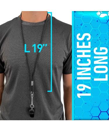 Franklin Sports 3134 Plastic Whistle with Lanyard - Assorted Colors - Buy Online on GoSupps.com