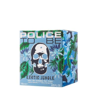 POLICE To Be Exotic Jungle For Man - Fragrance For Men - Sparkling Bergamot And Juicy Mandarin - Turns Into A Smooth Wave Of Seduction - Rich Woodiness Of Vetiver And Cedarwood - 2.5 Oz EDT Spray Citrus 2.5 Fl Oz (Pack of 1) - Buy Online on GoSupps.com