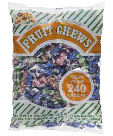 Albert's Fruit Chews - Assorted Flavors (240 Candies)