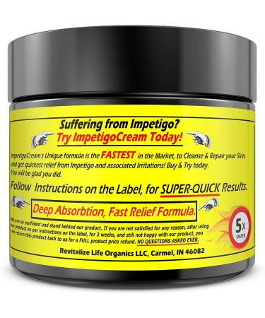 Impetigo Cream with Tea Tree Oil for Adults & Kids - Antibiotic Ointment for Fast Scar Healing and Antifungal Skin Treatment - Buy Online on GoSupps.com