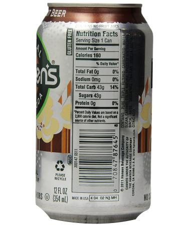 Hansen's Creamy Rootbeer 12 Fl Oz - 6 Pack | Refreshing Soda - Buy Online on GoSupps.com