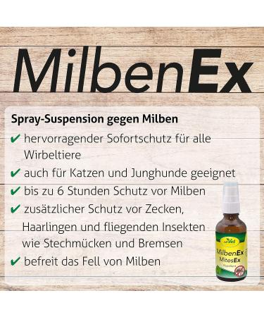 MilbenEx for Animals 50ml - Effective Mite Treatment | Fast International Shipping - Buy Online on GoSupps.com