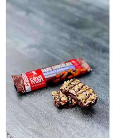 Caveman Foods Dark Chocolate Sea Salt Almond Nutrition Bars - 12 Pack (1.41 oz Each) - Buy Online on GoSupps.com