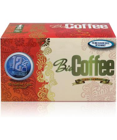 Bio Coffee- New! - First Organic Instant Non-Dairy Alkaline Coffee (12 Sachet Box) - Buy Online on GoSupps.com
