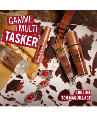 Rimmel Multi Tasker Turbocharged Glow highlighter visage liquide pigments nacr s r flecteurs de lumi re clat radieux et lumineux Vitamines C et E Formule vegan hydratant 008 It's Giving Bronze - Buy Online on GoSupps.com